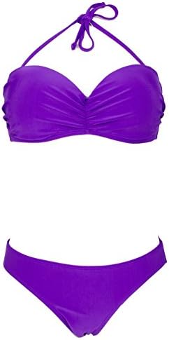 Women's Bikini Set Swimwear Beachwear uni Top and Bottoms Bikini briefs