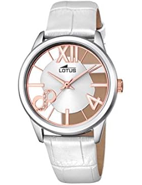 Lotus Damen-Armbanduhr Analog Quarz Leder 18305/1