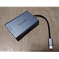 QGeeM Hub USB 8-in-1 4K da USB C a HDMI da Tipo C a 1G Ethernet, da USB C a USB 3.0 AUX da 3,5 mm, Lettore di schede di Tipo 