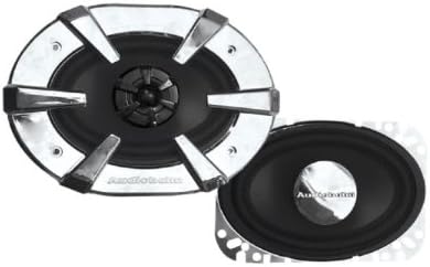 Audiobahn AS46J 80 Watts RMS 4 x 6" 3-Way Car Speakers Removable Tweeter