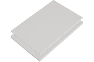 S-POLYTEC Kunststoffplatte aus Polystyrol, Polystyrolplatte (PS) WEIß und SCHWARZ Verschiedene FORMATE, Stärken: 1-5mm, TOP QUALITÄT, Modelbau, Schilder, Bastelplatte (200 x 100cm, 2mm WEIß)