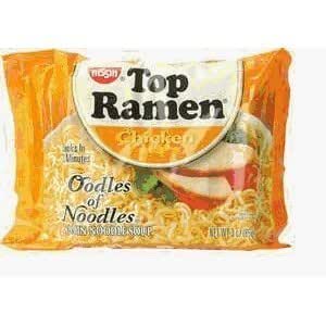 Nissin Top Ramen Oodles Of Noodles Chicken Flavor 24 2 25oz 24 Pack By Nissin Amazon De Lebensmittel Getranke