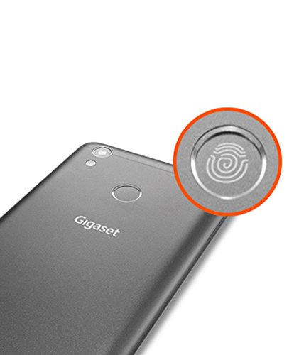 Gigaset GS270 Plus Smartphone (13,3 cm, 5.2 pollici, 16GB, 2GB RAM, 13 MP Fotocamera, Android 7.0) Grigio