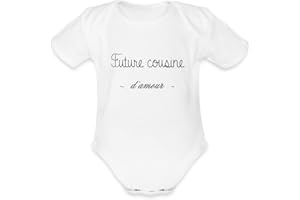 Spreadshirt Future Cousine d'amour Body Bébé Bio Manches Courtes