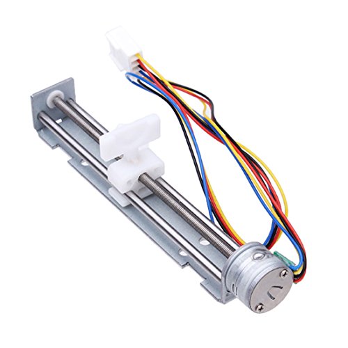 Origlam 18  grados   ngulo de paso motor paso a paso tornillo con tuerca Slider   2  Fase 4  alambre de DC 4       9  V 500  mA conducci  n voltaje