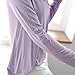 Bearsland Women's Maternity and Breastfeeding Nightgown Purple UK Size Medium