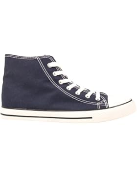 Elara Unisex Sneaker | Sportschuhe für Herren Damen | High Top Turnschuh Textil Schuhe