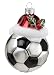 Produktbild Inge-Glas Christbaumschmuck Weihnachtskugeln Figuren (Fußbal 9.5cm)