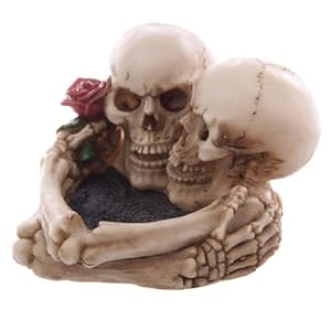 Puckator Cenicero de calavera para