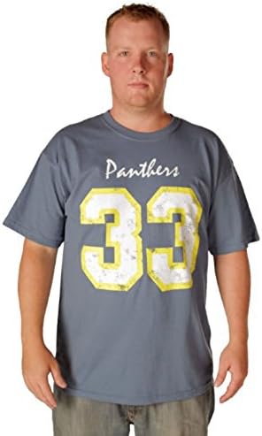 Friday Night Lights Football Panthers 33 Riggins Indigo Blue Adult T-Shirt Tee