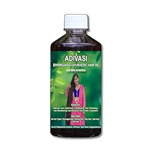 Adivasi Bhringaraj Ayurvedic Hair Oil, 200ml