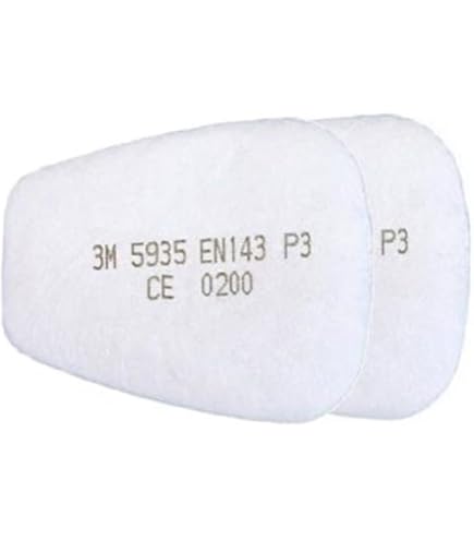 3M™ Gas/damp-patroon en deeltjesfilter met DIN-schroefdraad CF32