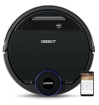 ECOVACS ROBOTICS DEEBOT OZMO 930 – Robot nettoyeur de sols avec SMART NAVI, Fonction de nettoyage OZMO, détection des tapis et App