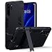 Produktbild TERRAPIN, Kompatibel mit Huawei P30 Pro Hülle, Silikon + Polycarbonat Tasche mit Standfunktion - Schwarz