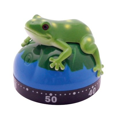 Putzige Eieruhr / Küchentimer 27-10466 FROSCH - Klingeling!