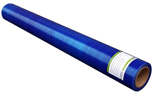 Colorus Glasschutzfolie PROFI blau selbstklebend 1 m x 100 m - Fenster Schutz Folie - Glass Schutzfolie - PREMIUM Fensterfolie Steinfolie