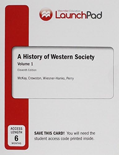 Launchpad for a History of Western Society, Volume I (Six Month Access)