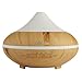 Produktbild Aroma Diffuser JY-136 Ultraschall-Mute-Luftbefeuchter Indoor Air Purification LED-Farbe Nachtlicht wasserfrei Shutdown Timer Wassertropfen Bead Form 200ml, Wood Grain