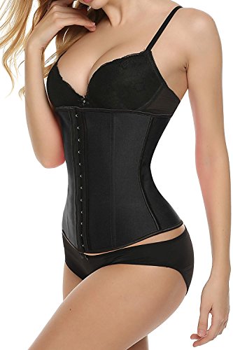 Dilanni Damen Sport Latex Training Sport Unterbrust Korsett Cincher Shaper Body Tailenmieder … - 3