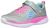 Stretch laced slip on athletic sporty training sneaker design.