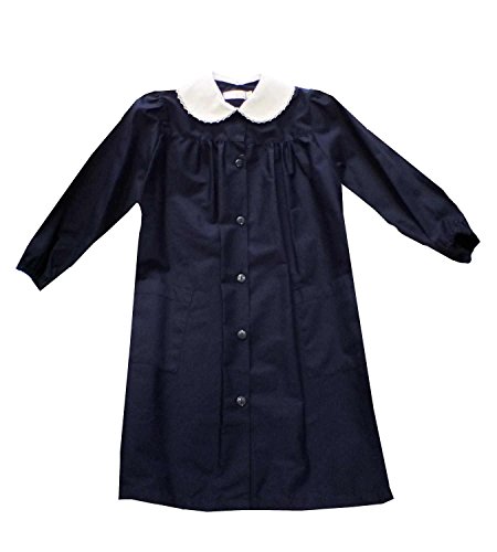 AMBROSINO Grembiule Scuola Bambina Blu Irma (70)