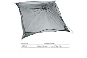 SPORT FISHING Bilancia con Rete cm 150x150