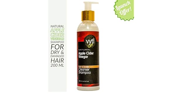 Buy Hair Shampoo With Natural Apple Cider Vinegar Hair And Scalp