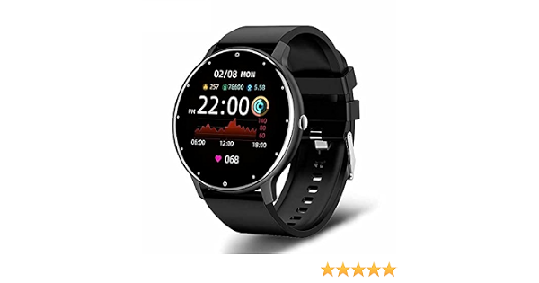 Nuovo LIGE 2021 Nuovo Smart Watch Uomini Full Touch Screen Sport Fitness  Watch (Nero) : Amazon.it: Abbigliamento