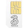 Three Mobile Broadband Ready to Go 3GB Preloaded Data Standard SIM for 3G Tablets