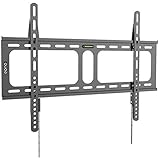 Eono Essentials - Soporte de pared fijo para televisión de 32-70 pulgadas - Capacidad de carga de 45 kg, VESA 600 x 400 mm