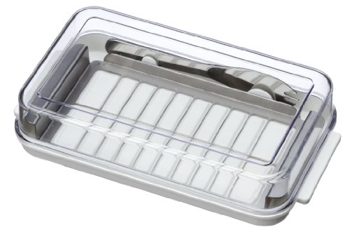 スケーター(Skater) Stainless Butter Cutter & Case Btg2dx (With a Butter Knife)(Japan Import)