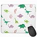 Produktbild Mouse Pad Cute Cartoon Dinosaur Illustration Rectangle Rubber Mousepad 11.81 X 9.84 Inch Gaming Mouse Pad with Black Lock Edge