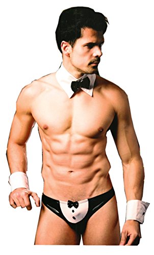 Preisvergleich Produktbild Sexy Butler Kostüm 3-teilig von Einkaufszauber
