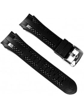 Festina Uhr der f16526-band–Gummi Armband für Männer, schwarz (24)