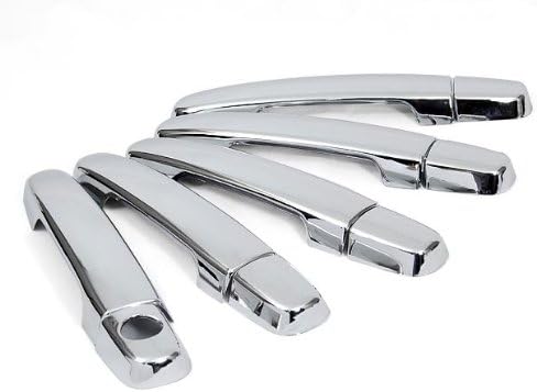 PSgiveU CH-01-0062 Triple Mirror Chrome Handle Covers Trims