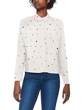 ONLY Damen Bluse Onlzafran L/S Shirt Dare Wvn