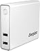 Produktbild Energizer Portable Charger – Universal Notebook Ladegerät mit 10400 mAh mit doppel USB Buchse für Aufladen 2 Geräte, 4 Lichter LED für die Kontrolle des Ladezustandes für Smartphone/Tablet und anderen mobilen Geräten