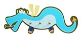 grosse Kindergarderobe Hakenleiste Drache 55 cm x 22 cm 3 Haken
