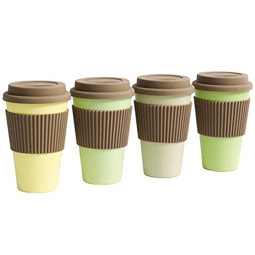 NORDAL · Coffee-to-go Trinkbecher ‚ BAMBOO ‚ wiederverwendbar 330ml · oliv - 3