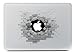 Produktbild MacBook Aufkleber, Chickwin Creative Pattern dekorativ Film Notebook Sticker Skin personalisierte Aufkleber MacBook Pro Air 13" Decal (Löcher)