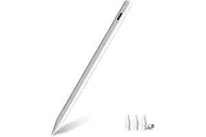 DayBix Pencil for iPad 2018-2024,New Features iPad Stylus with Eraser & Back button etc. Stylus Pen (USB-C) Compatible Apple iPad10/9/8/7/6th Gen, iPad Pro M4 12.9/11/13 Inch, iPad Air 3/4/5/M2