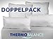 Produktbild Doppelpack zum Sparpreis - erstklassige Kopfkissen - Thermo Balance - geprüft nach Öko-Tex Standard 100 - in 2 verschiedenen Größen, 40 cm x 80 cm