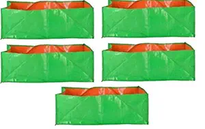 YUVAGREEN Terrace Gardening Leafy Vegetable Green Grow Bag (24