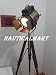 Produktbild Spotlight Thor, vintage style, headlight look, antique style, with tripod, lamp, brown BY NAUTICALMART