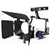 Produktbild Andoer C500 Aluminium Legierung Kamera Camcorder Video Cage Rig Kit Film System mit 15 mm Rod Matte Box Follow Focus Griff Grip für Canon Nikon DSLR GH4 A7S A7 A7R a7rii a7sii