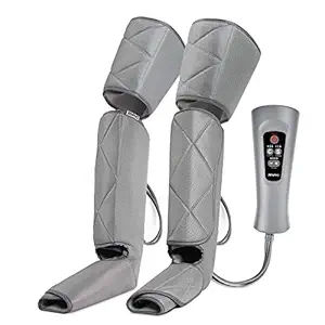 RENPHO Leg Massager, Air Compression for Circulation Calf Feet Thigh Massage, Sequential Boots Device with Handheld Controller 6 Modes 4 Intensities, Helps Swelling and Edema Pains