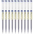 Flair Gel Pens, 0.6mm Tip, Water Proof Ink, Smudge Free Writing, Pack of 10, Blue