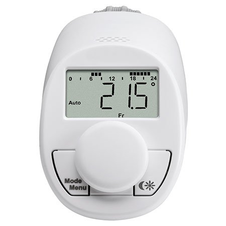 Heizkörperthermostat Modell N, neues leises Modell mit Boost Funktion, Set für 4 Räume - 3