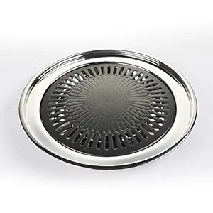 ChefMan Gas Grill Barbeque and tandoor Non-Stick Coating Multi-Functional 2 pcs Gas Grill with Non Stop Cooking