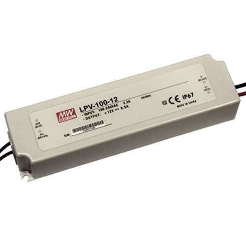 Preisvergleich Produktbild Einbaunetzteil / IP67 / 12V / 8,5A / 100W